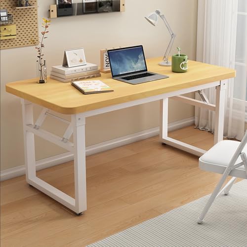 [LJKI] p\RfXN Q[~Oe[u 120*40*75cm Vv[NfXN PCfXN e[N ܂肽 gȒP ܂ݎe[u nCfXN 02 [e[u wK 킢  fXN  xbh l炵 