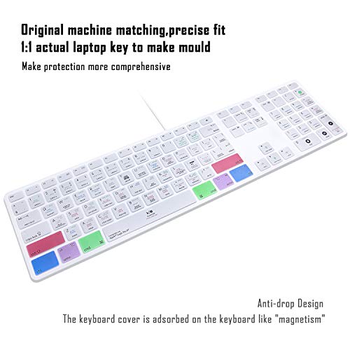 Protector de teclado silicona Logic Pro X para iMac G6 miniatura 6