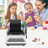 LIAIZE Rock Tumbler Kit, Professionelles Steintrommel Set, Elektrisch Poliertrommel mit 3 Tasten der Zeiteinstellung von (1/2/4 Tage), Schleiftrommel Poliermaschine Steinschleifmaschine