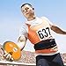 Amber Fight Gear Ultimate Discus IAAF Certified Advanced Training Throwing Implement for Enhanced Aerodynamics, Sturdy Construction, and Optimal Design, 2kg
