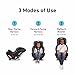 Graco TriRide 3-in-1 Convertible Car Seat - Highback Booster, Forward & Rear Facing Modes, Suitable from Newborn to Preschooler, Perfect for Long Journeys in Redmond Color