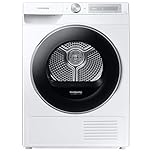 Samsung Series 6 DV90T6240LH/S1 with OptimalDry™, Freestanding Heat Pump Tumble Dryer, 9 kg, White, A+++ Rated