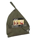 The Book Seat Sage Green | Hands Free Support for Reading Books iPads Kindle | Soft and Cozy Like a Small Beanbag on Your Lap That Molds to Any Comfy Position | Ergonomic Lightweight & Portable