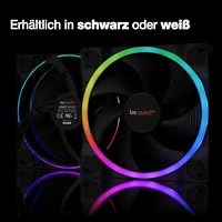be quiet! Light Wings 140mm PWM White 3er-Pack ARGB LED Gehäuselüfter, extrem leise 23,3 dB(A), hoher Airflow, Dual-Side Beleuchtung, inkl. ARGB Hub – Ansicht 7