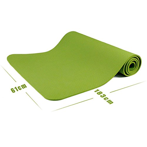 Image of IRIS Fitness Non Slip 6 mm TPE Yoga Mat for Hot Yoga Pilate Gymnastics