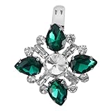 Funkelnder schuhclip: das strass-design dieses schuhclips verleiht ihrem schuhwerk einen funkelnden und modischen touch. schuhclips für damen, schuhschnalle mit metallschnalle