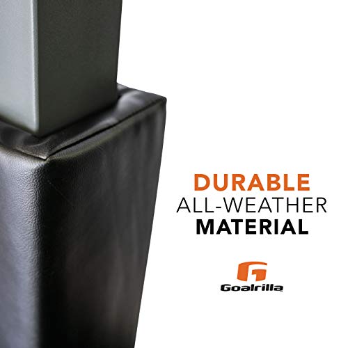 Goalrilla Square All-Weather, Durable Basketball Pole Pad Fits 5X5 Inch Goalrilla Poles , Black #TOP4