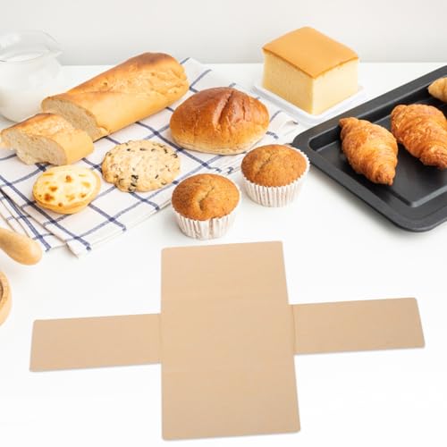 Papel de horno desechable precortado STOBAZA resistente a la grasa y antiadherente 6