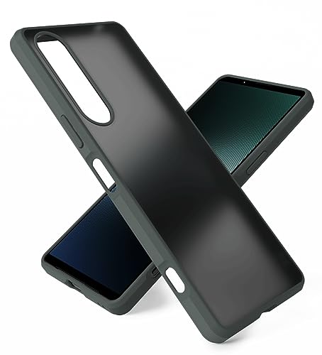 Image of For Xperia1 V Case, SO-51D SOG10 Case, Strap Hole, Compatible TPU Soft Case, Shockproof, Shockproof, Absorbent, Anti-Fingerprint, Thin, Lightweight, Translucent, Matte Finish, No Yellowing, Xperia One