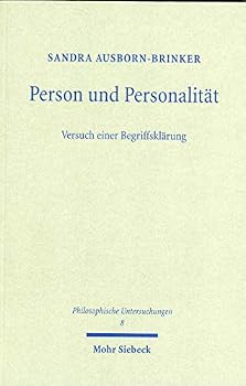 Paperback Person Und Personalitat - Versuch Einer Begriffsklarung [German] Book
