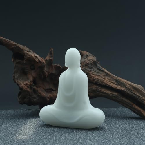 Estatua Buda sin rostro para decoración zen interior y exterior miniatura 4