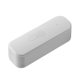 Humidity Sensor for WiFi, White ABS Hygrometer Thermometer with Real, Voice Control via For Alexa, Compatible with App for Home Greenhousefor Zigbee