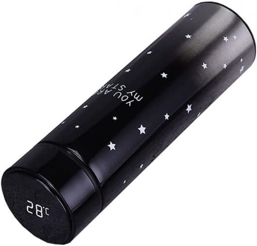 Smart Water Bottle with LED Temperature Display,Tea Infuser Bottle,Travel Coffee Mug,17oz/500ml Insulated Water Bottle,Flask for hot and cold drinks