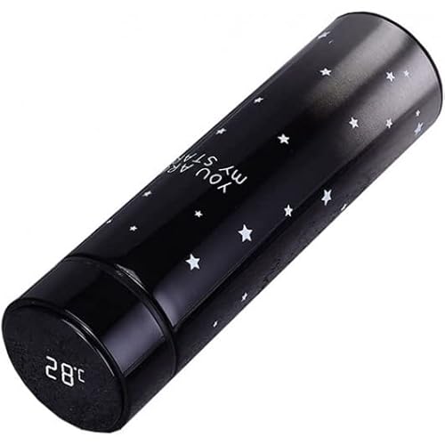 Smart Water Bottle with LED Temperature Display,Tea Infuser Bottle,Travel Coffee Mug,17oz/500ml Insulated Water Bottle,Flask for hot and cold drinks