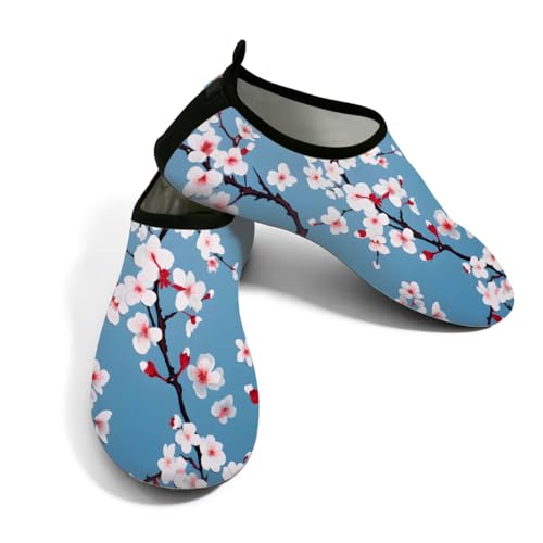 Zapatos acuáticos de secado rápido estilo Sakura con suela elástica antideslizante