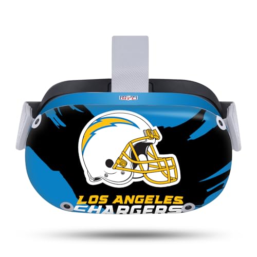 Housse vinyle Meta Quest 2 édition officielle NFL Chargers premium