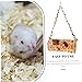 BESPORTBLE Parrot Hammock Small Animal Tunnel Bed Cozy Hideout for Hamsters Ferrets Chinchillas and Small Pets Safe Soft and Secure Hanging Shelter for Exploration and Play