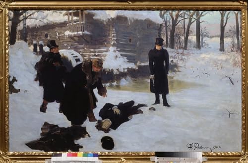 Tableau sur toile Ilya Repin 60x90cm pour décoration salon moderne