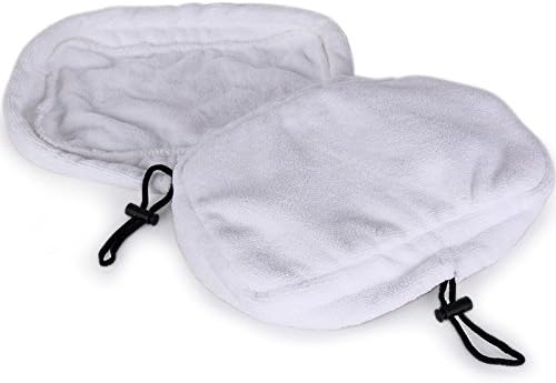 BettaWell Washable Reusable Steam Replacement Microfiber Mop Pads Compatible with Bissell Steam Mop Model 1867 | Compare to Bissell Steam Mop Part # 203-2158, 2032158, 3255, 32525 (Pack of 4)
