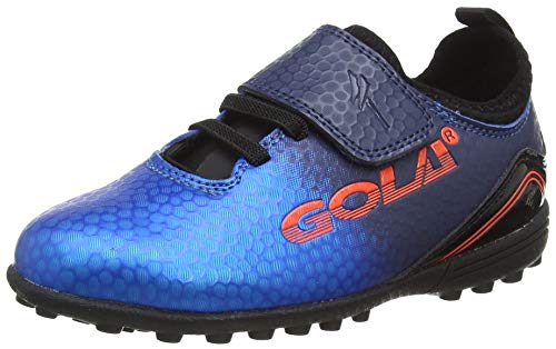 Gola Apex 2 VX Qf, Scarpe da Calcio Bambino, Blu (Blue/Black EB), 29 EU
