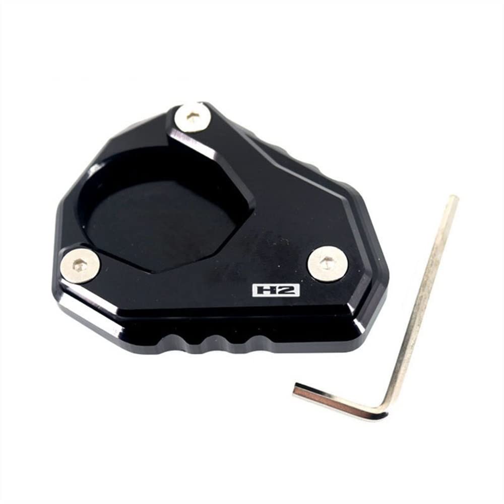 Béquille de moto Kawasaki ZH2 plaque anti-enfoncement pour sol meuble