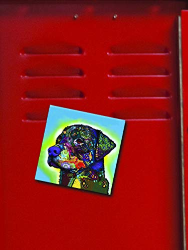 Enjoy It Pet Magnet, Rottweiler Featuring The Pop Art Of Dean Russo - Measures 2.5" #TOP3
