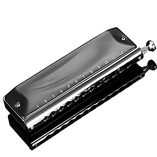 Harmonica Harmonica coloré 12 trous ABS peigne laiton couvercle Reed Board phosphore bronze Reed instrument… - Les Beatles, Paul McCartney, John Lennon, RIngo Starr, George Harrison Harmonica Harmonica coloré 12 trous ABS peigne laiton couvercle Reed Board phosphore bronze Reed instrument…