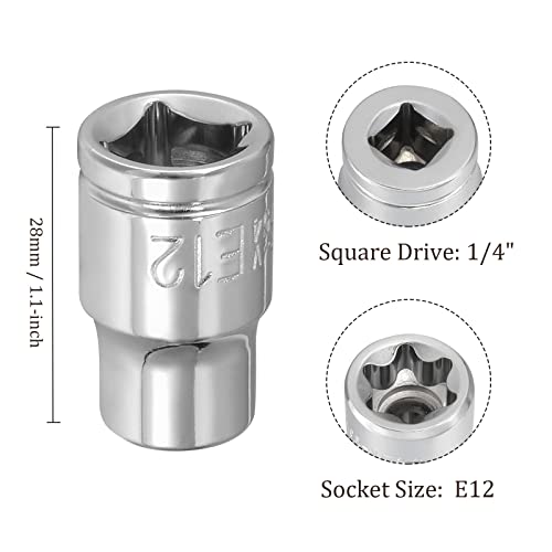 Kozelo 2pcs External Torx Shallow Socket - Image 3