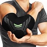 serveuttam Neoprene Elbow Support For Gym(1 Pc)- Elbow Brace For Men Women Workout Elbow Compression Sleeves For Tendonitis Pain Relief,Tennis,Volleyball,Cricket-Elbow Pain(Robotic Green,Medium)
