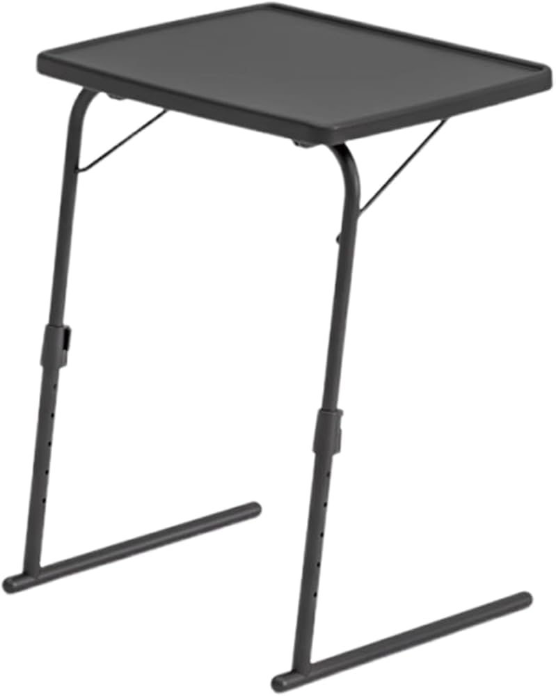 Table d'ordinateur portable en forme de C avec hauteur réglable