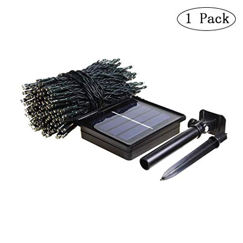 image for Hopolon Solar Fairy/Starry String Lights Outdoor Waterproof 72ft 200LE