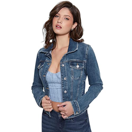GUESS womens Sexy Trucker Jacket