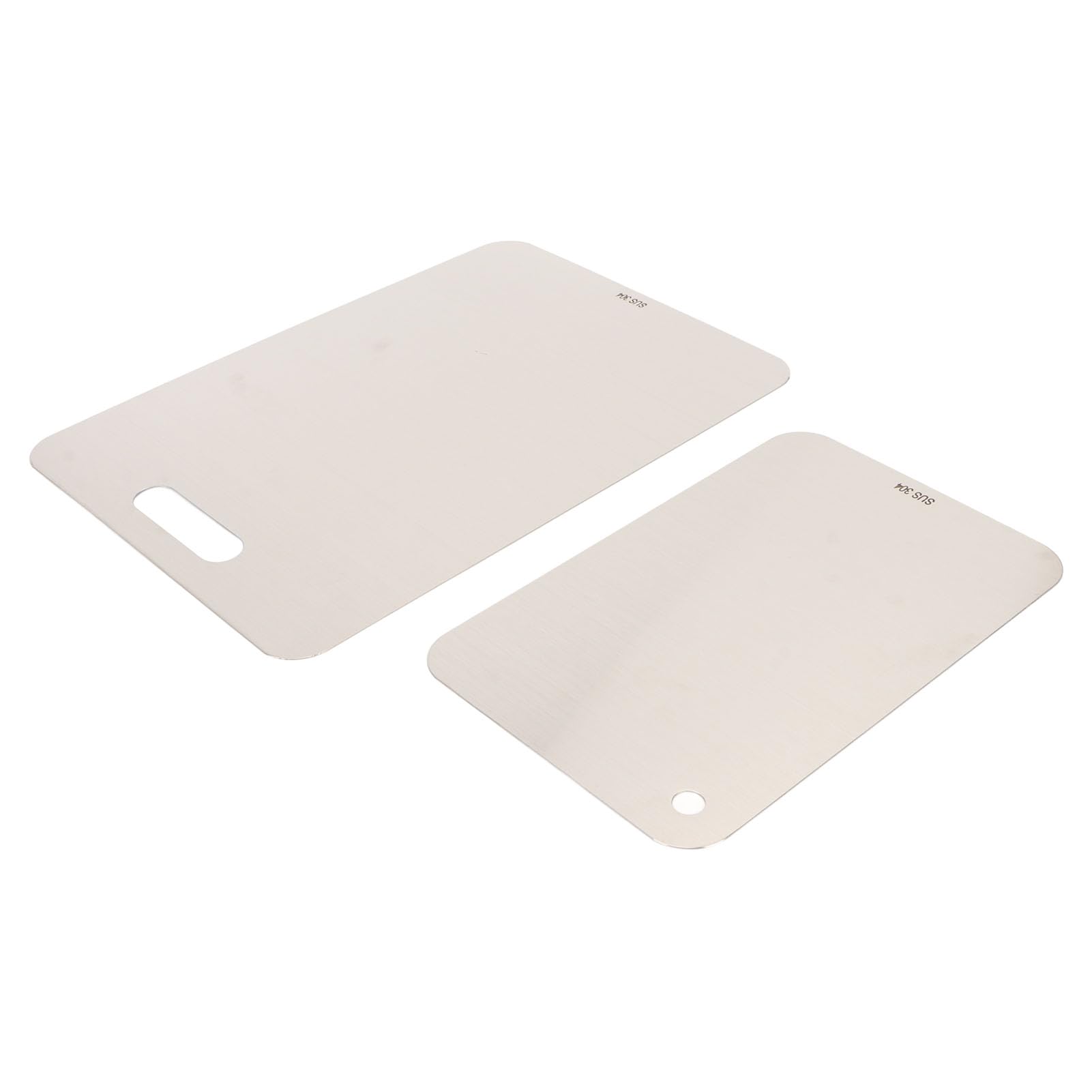Planches à découper en acier inoxydable double face anti odeur hygiénique
