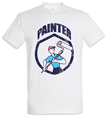 Image of Urban Backwoods Painter II Men T-Shirt White Size 5XL