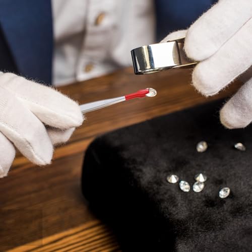 2 Stück Pinzette mit Gummispitzen Präzisionspinzette Edelstahl Pinzetten mit Flacher Spitze Gerader Spitze Flacher Spitze Langer Gebogener Pinzette für Labor Schmuck DIY Herstellu Briefmarken