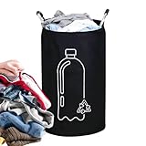 Gacqpli Bidoni Per La Raccolta Differenziata,Separatore Di Bottiglie Per Riciclo Da 82 Litri,Con Manico In Alluminio Cestino Per Interni - Per Esterno Lavanderia Camera Da Letto Garage Ufficio