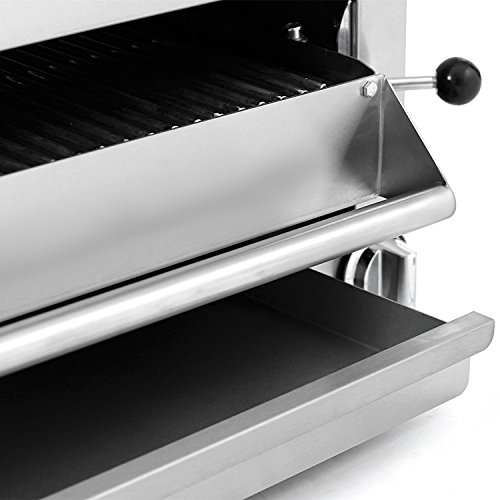 Atosa Us Cookrite Atsb-36 Commercial Cheese Melter Salamander Broiler Infrared Raclette Countertop Grill Natural Gas 36"- 43,000 Btu #TOP2