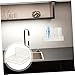 PRETYZOOM 3pcs Wall Mount Organizer Cosmetic Storage Shelf Easy to Install Floating Shelves for Bathroom Kitchen and Bedroom Use Plastic Design No Tools Required