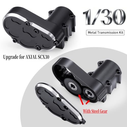 RCLIONS Aluminium Complete Transmission for AXIAL SCX30 1/30th Parts by RCLIONS - Used condition - Image 3