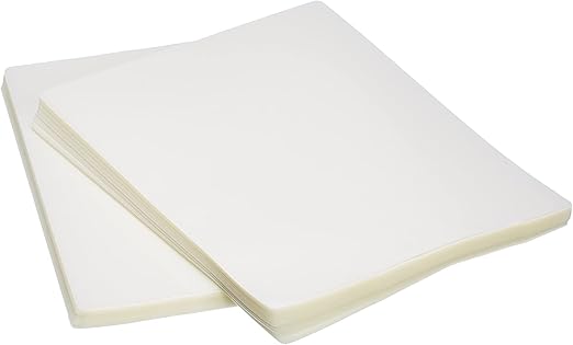 MPRT Laminating Sheets, 3 Mil Clear Thermal Laminating Pouches 8.9 x 11.4 Inches Laminate Sheets Paper for Laminator, 200-Pack