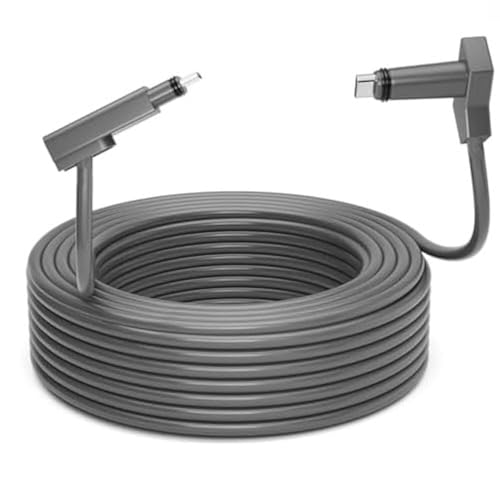 Zinweyton Cable Gen2 75FT/23M for Starlink Gen 2 Standard Kit Replacement Extension Star Link V2 Cable Waterproof Grey