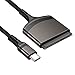 NFHK 5Gbps USB-C Type-C to SATA 22 Pin Adapter Cable for 2.5