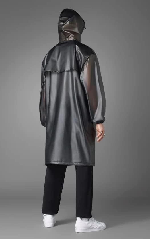 adidas Men's Arkive Black Raincoat - Image 7