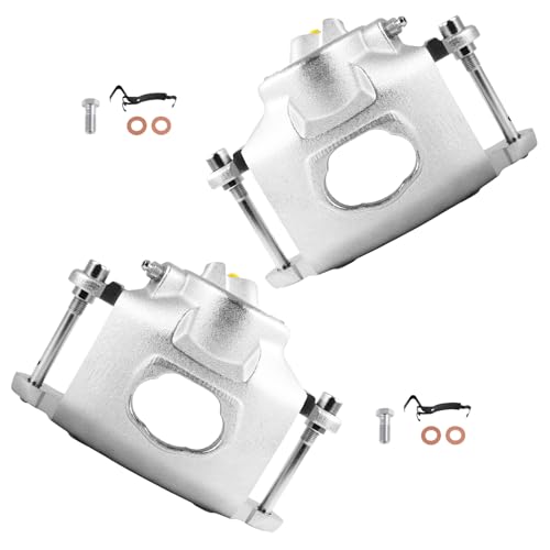 Image of cciyu Front Left & Right Disc Brake Calipers Assembly 18-4060 18-4059 | For Buick,For Cadillac,For Chevy,For GMC,For Oldsmobile,For Pontiac Models w /o Bracket