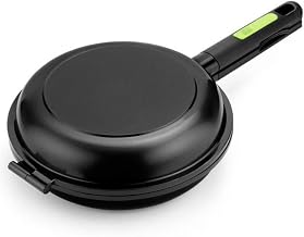 BRA Prior | 24 cm Doublet Pan for Tortillas, Cast Aluminium with Non-Stick, PFOA Free, Suitable for All Hobs, Including Induction