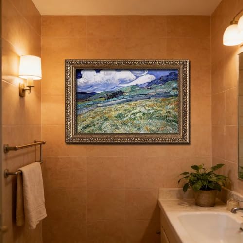 Impression toile Van Gogh Saint Remy pour decor de bureau