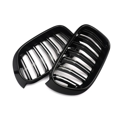 Parrilla doble línea delantera para BMW X3 y X4 F25 F26, renueva el aspecto deportivo del coche. 7