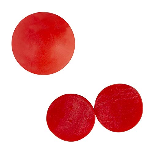 AOOHYEO 250X0.43 Caliber Paintballs - Reusable .43 Cal Rubber Balls for Training Practice