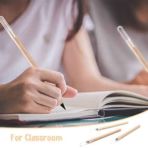 Sherr 48 Pcs Infinity Pencil Wood Reusable Everlasting Pencil Cute Eternal Pencil Replaceable Nib Inkless Pencil For Writing Drawing Drafting Students Home Office School Supplies #TOP5