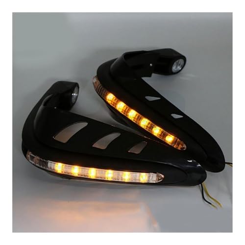 Protège-mains de moteur LED guidon antichoc pour motocross
